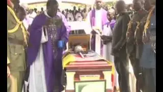 Bazilio Okello laid to rest.