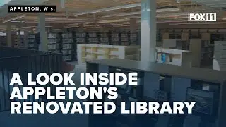 Tour the newly renovated Appleton Public Library