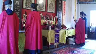 Worship Jade Emperor Ceremony at Yu Zhen Guan Dao-Temple
