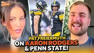 Pat Freiermuth on Recruiting Aaron Rodgers to Steelers! Penn State, Tyler Warren & James Franklin!