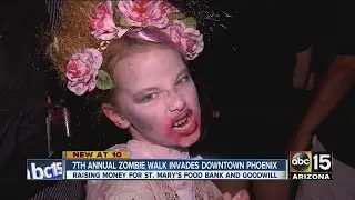 Zombies take over downtown Phoenix streets