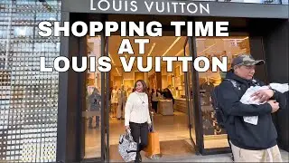 Shopping time at LOUIS VUITTON Perth Australia #louisvuitton  #lvlover #happy #mommylolascollection