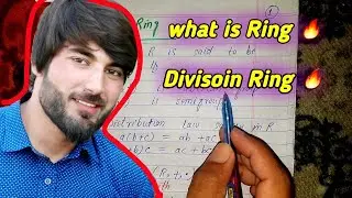 Ring theory | Commoutative Ring | Ring with unity | what is ring in hindi