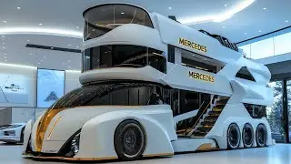 2026 Mercedes-Benz Le Voyageur Motorhome Interstellar Concept Design &ndash;A Space-Age Living Experience!