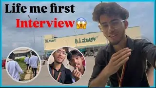 Life me first time interview  me A kya hua 😱😱 Dmart || Sudeep Rathod vlogs 