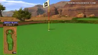 Golden Tee Great Shot on Grand Canyon!