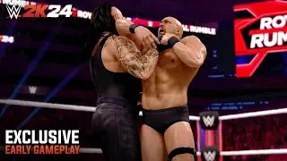 WWE 2K24 - Undertaker vs. Stone Cold Steve Austin [GAMEPLAY]