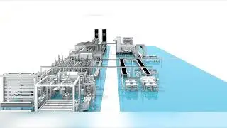 automatic production line for CNG&cryogenic tank | 3D Automation design
