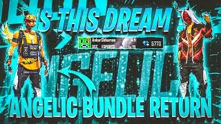 I Got Rare Angelic Pants From New Angelic Wish Event || Free Fire Rapper Angel Bundle Review