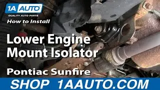 How to Replace Engine Mount 95-05 Pontiac Sunfire