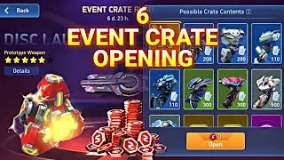 Open 6 Event Crate Rush - Mech Arena Robot Showdown