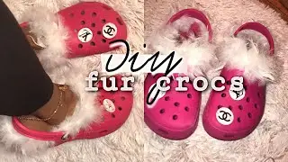 Меховые крокодилы своими руками! | Как сделать Fuzzy Crocs менее чем за 2 доллара