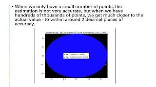 Estimation of pi - mini project (3C)