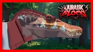 SPINOSAURUS REMODEL AND MORE DINOSAURS! (7 NEW TEASERS) - Roblox Jurassic Blocky