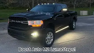 Boost Auto M2 Lumastep review! 2023 Ram 2500