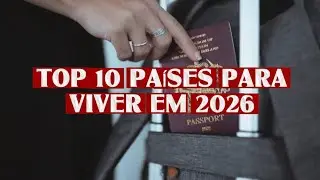 TOP 10 PAÍSES PARA VIVER EM 2026 #ranking #top10 #2026