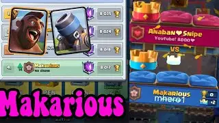 🏆 8000 Makarious  vs Anaban Hog Mortar God is BACK 👈 Clash Royale