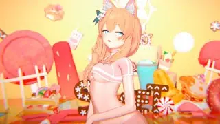 MMD - Blue Archive Iochi Mari | VIVIZ - La La Love Me