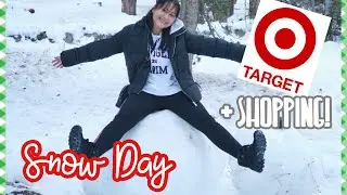 VLOGMAS: Snow Day & Target Shopping! | Lexy Rodriguez