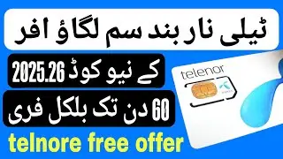 telenor band sim offer | telenor band sim offer 2025 | telenor band sim offer code #telenorsim
