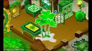 decorating w/ lucky clover den items!