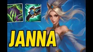 🔥 New Meta na BotLane - Janna AP Stomp Total! 💨⚡