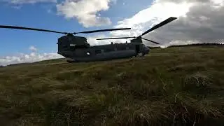 Chinook at Sennybridge 