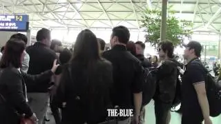 [FANCAM] 140502 CNBLUE at  Incheon Airport to Thailand