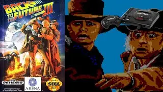Back to the Future Part III Gameplay | Classic Sega Genesis Adventure!
