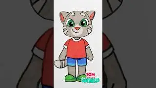 How to Draw Tom ✏️ #TalkingTomFriendsWorld