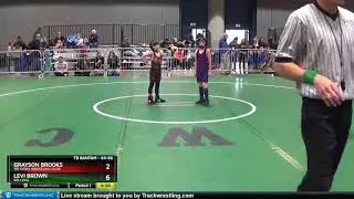 TB BANTAM 64-66 Levi Brown Kellogg Vs Grayson Brooks Tri Cities Wrestling Club
