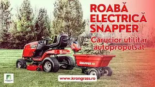 Carucior utilitar autopropulsat fara fir cu acumulator Li-Ion Briggs&Stratton de 82V Snapper