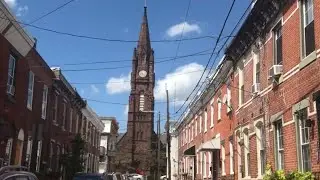 Walking Smick Street in Manayunk