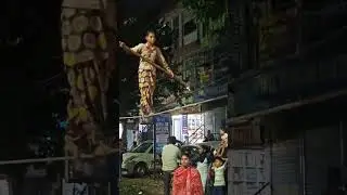 👍Rope walking - Amazing balancing act &hearts;️ #shorts #ropewalk #glimpseofindia