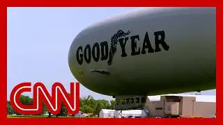 &lsquo;Feels like I&rsquo;m driving a bus&rsquo;: CNN reporter pilots Goodyear blimp for the first time
