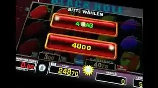 &Uuml;ber 300 Euro mit Risikoleiter Trick bei Merkur Black Hole