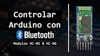 Controlar Arduino via Bluetooth desde un telefono - Tutorial modulo HC-05 y HC-06