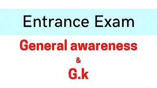 General awareness questions of jamia entrance | social awareness questions for amu entrance | Part-2