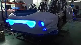 Easyfun new design, new model, high specification 6 chairs 9D VR with shooting games
