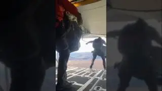 Alaska National Guard pararescuemen jump to the rescue #nationalguard #rescue