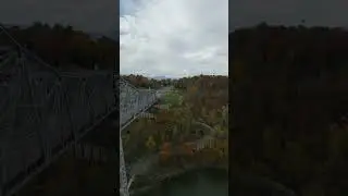 Experience Breathtaking Fall Colors over the Hudson River with DJI Mini 3 Pro!