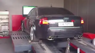 Audi RS6 - Hamownia 4x4 Chiptuning Ecuproject Wrocław