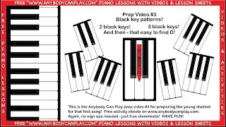 PIANO KEY GROUPS! ACP Piano Lessons For Young Beginners