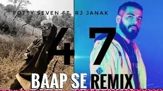 Fotty sevan X kr$na baap se remix RJ JANAK CG RAP Video