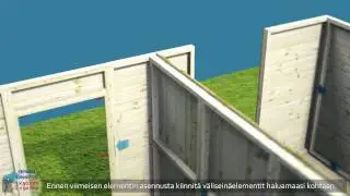 Timburg elementtivaraston asennusvideo
