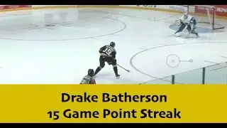 Drake Batherson 15 Game QMJHL Point Streak Highlights