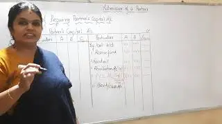 partner's capital A/c easiest way #accountancy #easyway #revision #capitalaccount