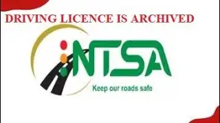 THE DRIVING LICENSE IS ARCHIVED