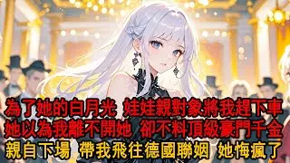 柳如煙為了她的白月光，當眾將我這個看不上的娃娃親對象趕下車，縱容伊藤誠發短信羞辱我。她以為我會像以前一樣搖尾乞憐，卻不知我已答應京圈千金的聯姻，轉身坐上去德國的飛機。看到我和林家大小姐她崩潰了。