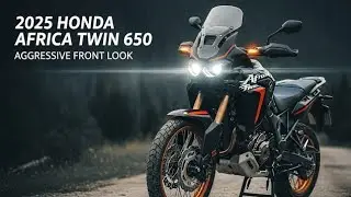 Honda Africa Twin 650 2025 года &mdash; идеальный средневесовой мотоцикл для путешествий?!🔥😱😱🏍️